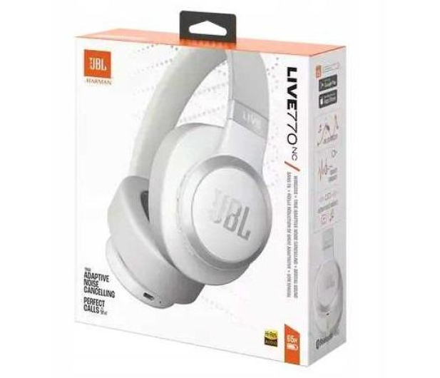 JBL LIVE 770NC Białe - 1241957 - zdjęcie 3